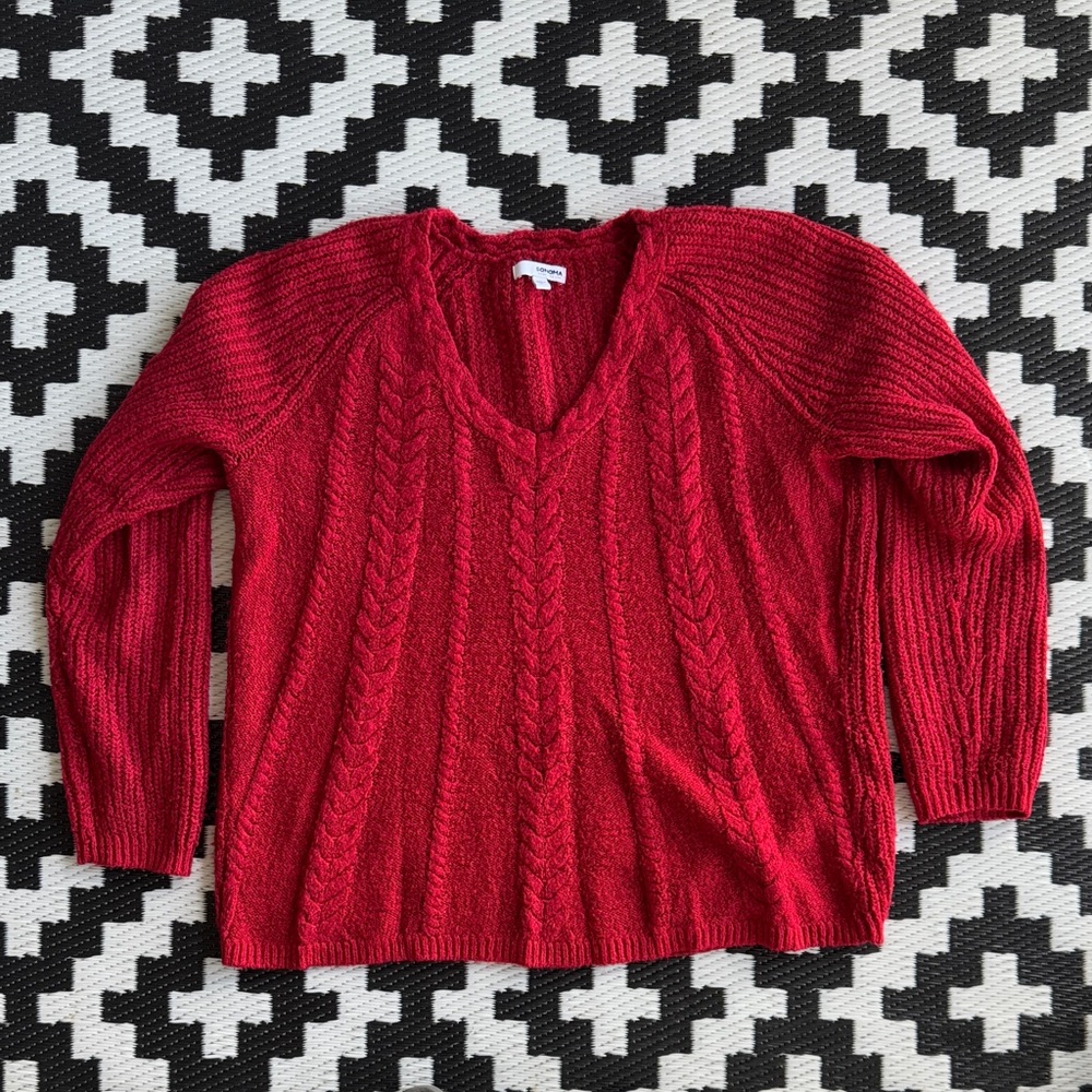 SONOMA Cable Knit Sweater - L